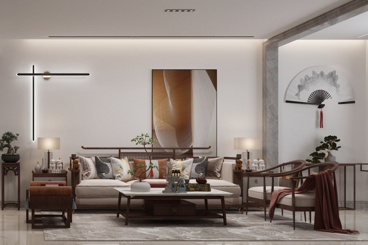 华侨城别墅 客厅